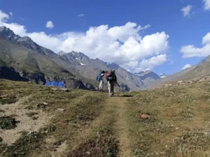 Guided bike and hike tour to Ghepan Lake in Lahaul - Himalayan Nature Escapes