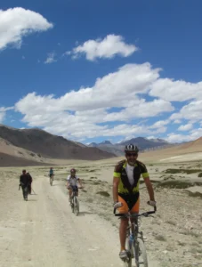 manali to leh cycling in Indian Himalayas - Manali to Leh - tsokar - himalayan nature escapes