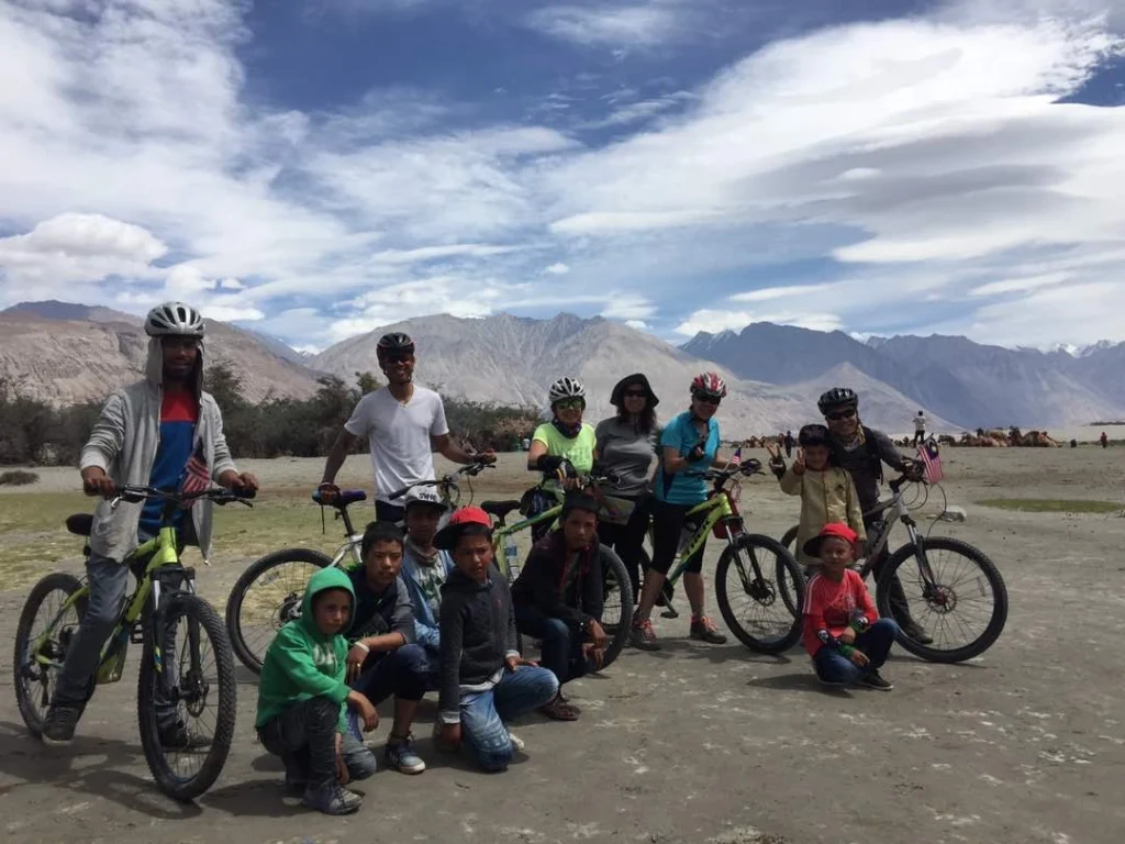 lamayuru & nubra cycling - hunder -himalayan nature escapes